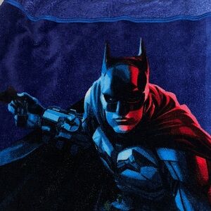 Collectible. Home. Batman OS Blue and Red Blanket